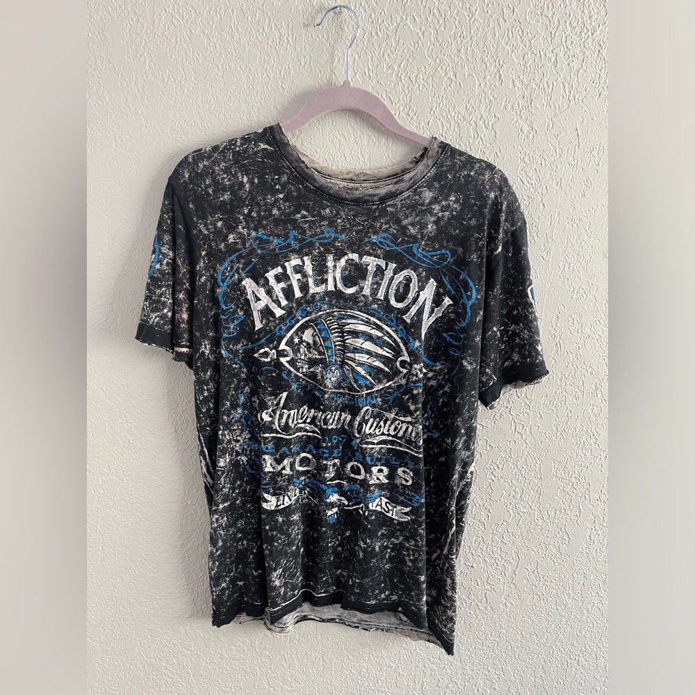 Affliction Blue American